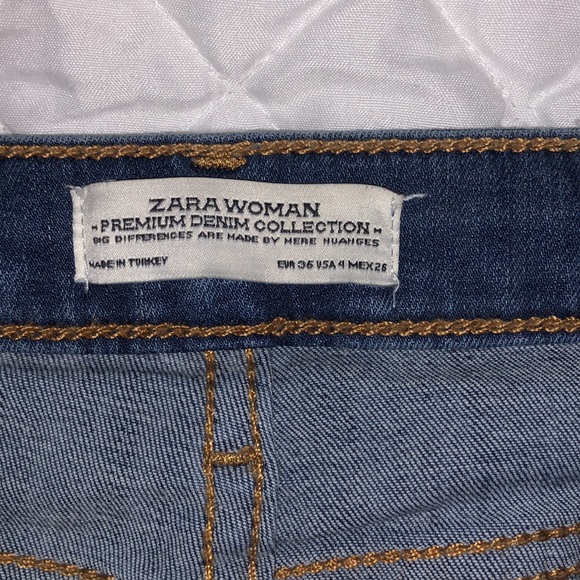 ZARA cropped ripped jeans - Picture 4 of 5